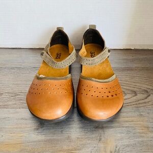 Vintage SAS, Eden, Mary Janes, USA, Womens Leather Shoes, 10 D, Wide.